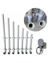 Klangröhren mit Stöckchen für das STEM-Panel Masterkidz – Musikinstrument