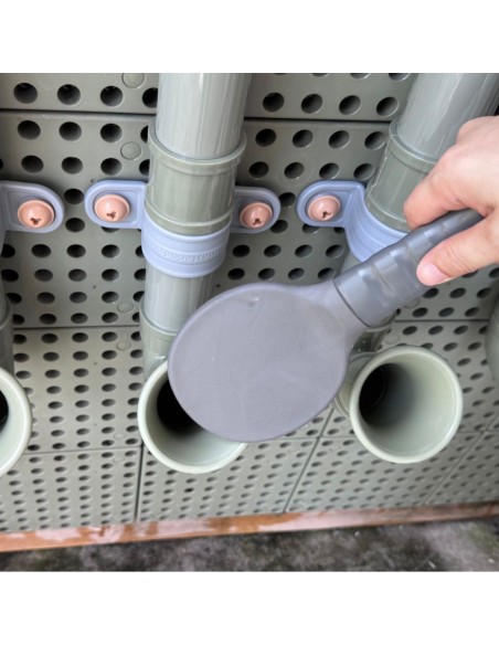 Klangröhren mit Stöckchen für das STEM-Panel Masterkidz – Musikinstrument