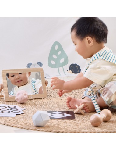 Edukacinis Montessori rinkinys 0-6 mėn. Box Dovana kūdikiui - Viga