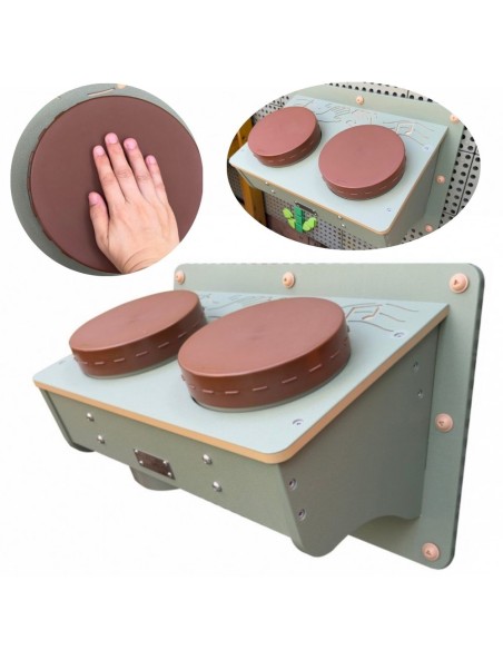 Wall Bongos for the Masterkidz STEM Panel - rhythmic toy