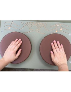 Wall Bongos for the Masterkidz STEM Panel - rhythmic toy 2