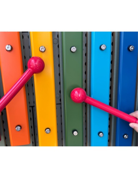 Regenbogen-Wandxylophon Masterkidz – Groß, pädagogisches STEM-Instrument