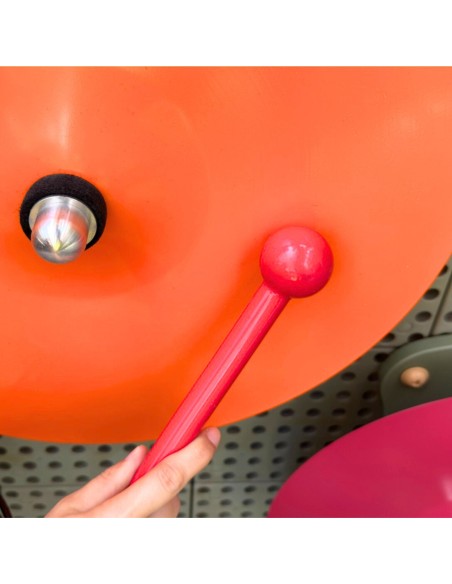 Mušamosios lėkštės ant STEM sienos Masterkidz – ritmingas žaidimas