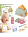 Wooden Breakfast Set with Toaster - Woopie Kids Kitchen