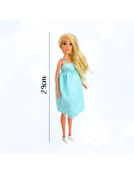Lalka przyszła mama w ciąży z niemowlęciem – realistyczny model Woopie