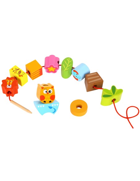 Balansuojantys gyvūnai su užmaunimu TOOKY TOY – vystymas ir pramoga