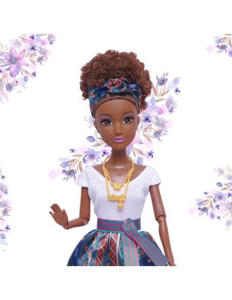 Lėlė Lili Woopie – elegantiška lėlė su suknele, judanti ir kūrybinga žaislas