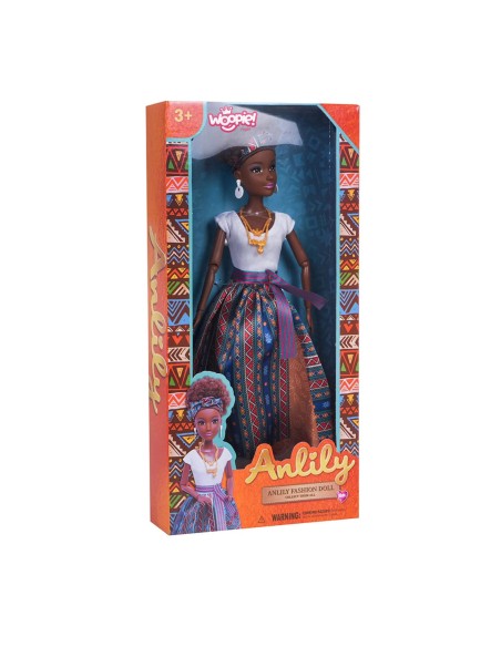 Lalka Lili Woopie – elegancka lalka z suknią, ruchoma i kreatywna zabawka