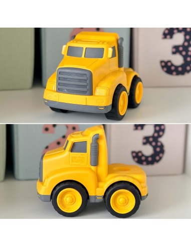 WOOPIE 4-in-1 Tow Truck Construction Vehicles - Set for Little Drivers