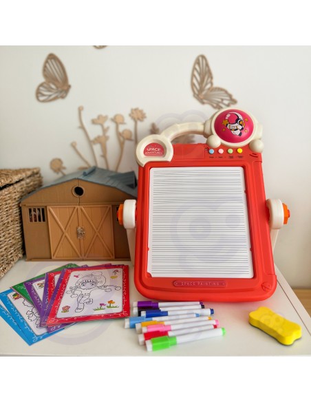 WOOPIE 2-in-1 Tetris Drawing Board Orange