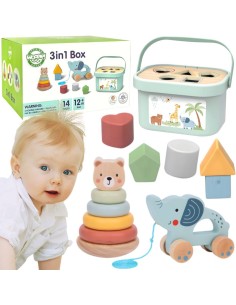 GREEN Box 3in1 Lernset für die Kleinsten – WOOPIE!!