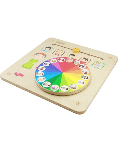 MASTERKIDZ Educational Board - Learning and Managing Emotions