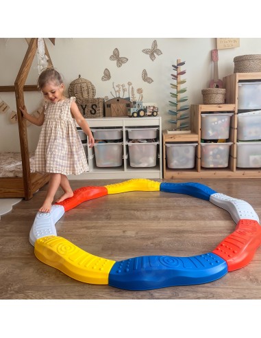 WOOPO Modular Balance Beam Track Sensory Path Circle