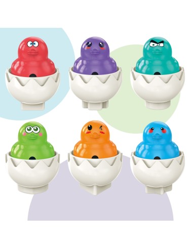 WOOPO Montessori Chick Egg Sorter Puzzle 6 pcs - Toy