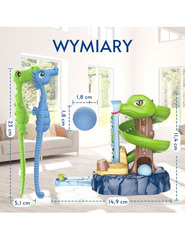 WOOPIE Mini golfo SNAKE GOLF žaidimas vaikams