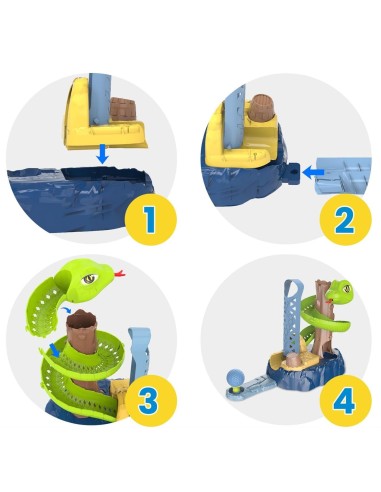 WOOPIE Mini golfo SNAKE GOLF žaidimas vaikams