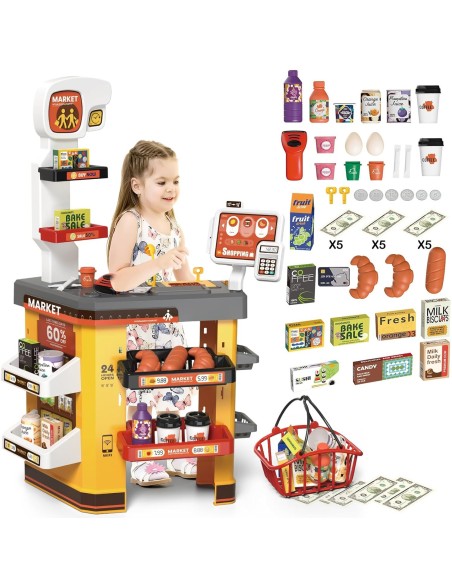 WOOPE Interactive Supermarket for Children - Toy Accessories