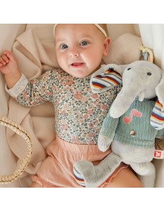 WOOPIE Elephant Cuddly Toy with Sound and Light for Children 2