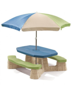 STEP2 Stół Piknikowy z Parasolem