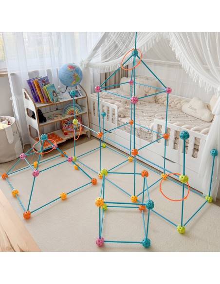 WOOPIE Construction Set XXL - 340-piece Tent Blocks