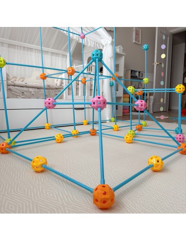 WOOPIE Construction Set XXL - 340-piece Tent Blocks