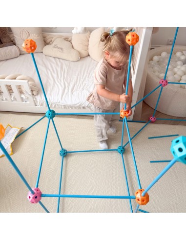 WOOPIE Construction Set XXL - 340-piece Tent Blocks