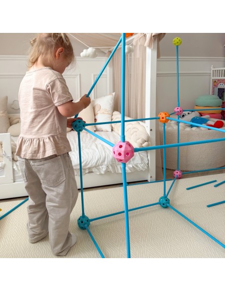 WOOPIE Construction Set XXL - 340-piece Tent Blocks