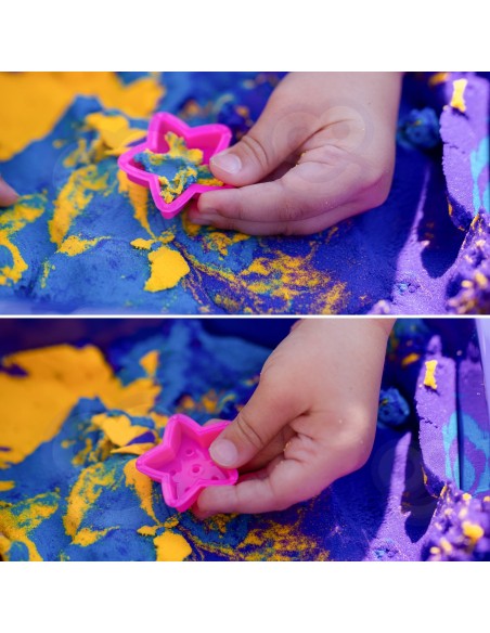 WOOPE Kinetic Sand 0.6 kg Unicorn Set with Molds