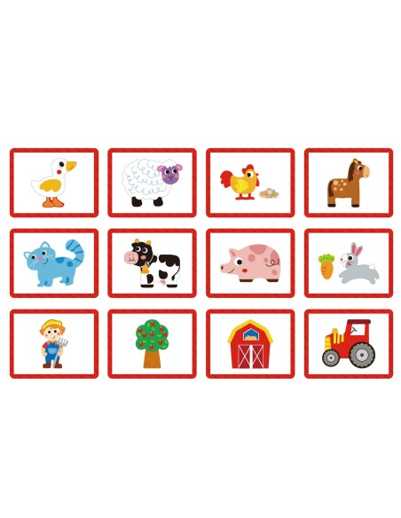 TOOKY TOY Magnetic Farm Puzzle - Educational Puzzles for Children