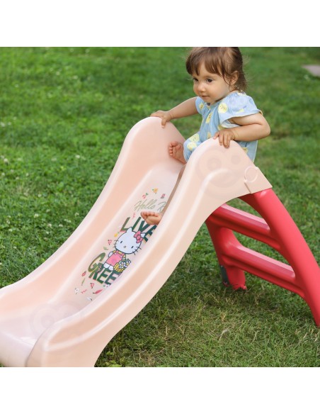 Zjeżdżalnia 2w1 Wodna Hello Kitty Slide 107 cm - FEBER