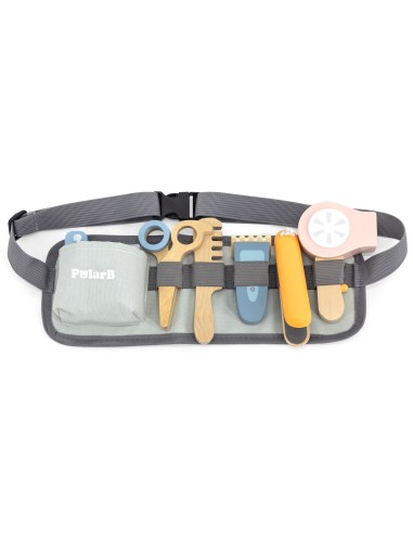 VIGA PolarB Wooden Hairdressing Set with Tools for Children