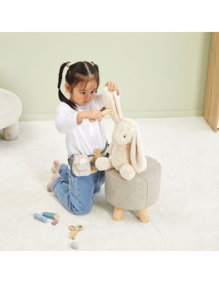 VIGA PolarB Wooden Hairdressing Set with Tools for Children