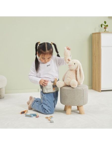 VIGA PolarB Wooden Hairdressing Set with Tools for Children