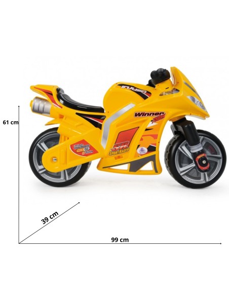 INJUSA Ride-on Pusher Racer Winner 750 sx for 3-year-olds