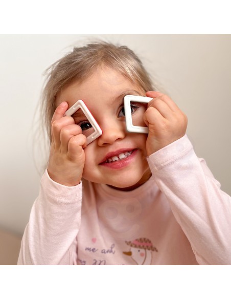 Mini Magnetic Blocks 22 pcs. Vehicle Building WOOPIE - STEAM