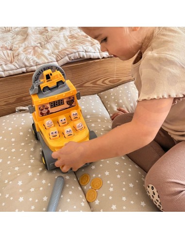 WOOPO Gra Zręcznościowa Uderz Młotkiem Wbijak Plac Budowy