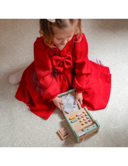 Woopie Wooden Cash Register - Educational Toy for Children
