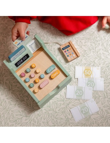 Woopie Wooden Cash Register - Educational Toy for Children