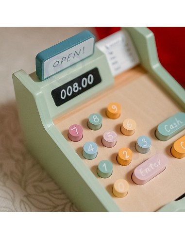 Woopie Wooden Cash Register - Educational Toy for Children