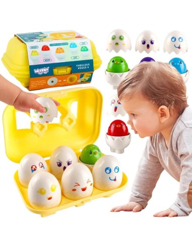 Montessori Fun Egg Sorter Puzzle 6 pcs