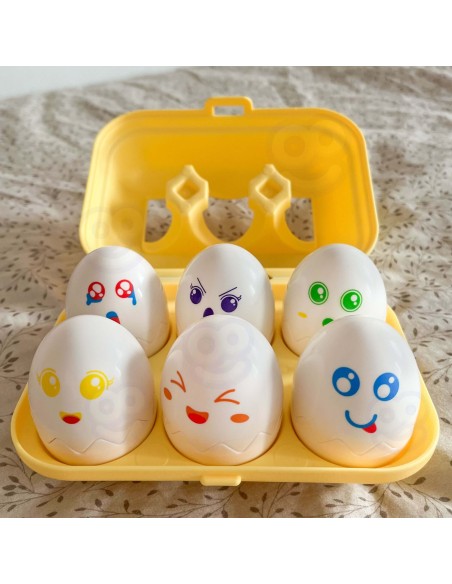 Montessori Fun Egg Sorter Puzzle 6 pcs