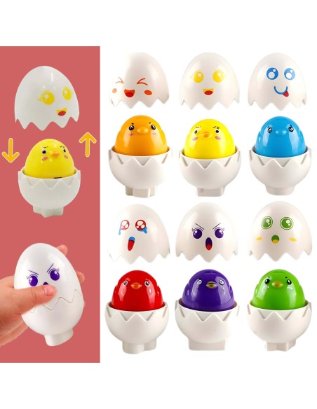Montessori Fun Egg Sorter Puzzle 6 pcs