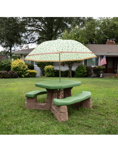 Stół piknikowy z parasolem STEP2 - idealny na każdą imprezę