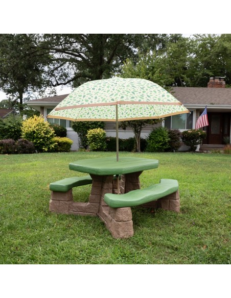 STEP2 Picnic Table with Umbrella - Perfect for Any Party