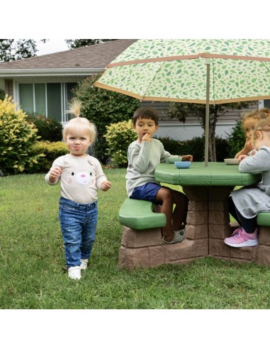 STEP2 Picnic Table with Umbrella - Perfect for Any Party