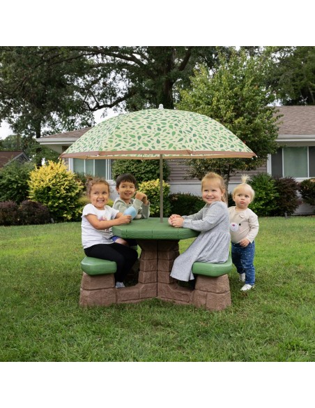 STEP2 Picnic Table with Umbrella - Perfect for Any Party