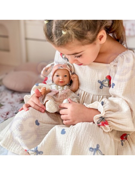 Triušio lėlė-kūdikis 24 cm WOOPIE – minkšta lėlė