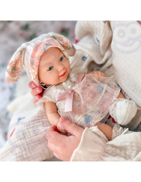 Triušio lėlė-kūdikis 24 cm WOOPIE – minkšta lėlė
