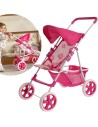 WOOPIE ROYAL Doll's Pram with Flowers - The Perfect Gift