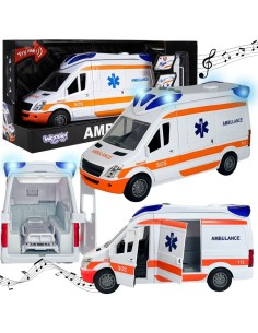 Rettungswagen Ambulanz von Woopie – Spielzeug mit Sound und Licht